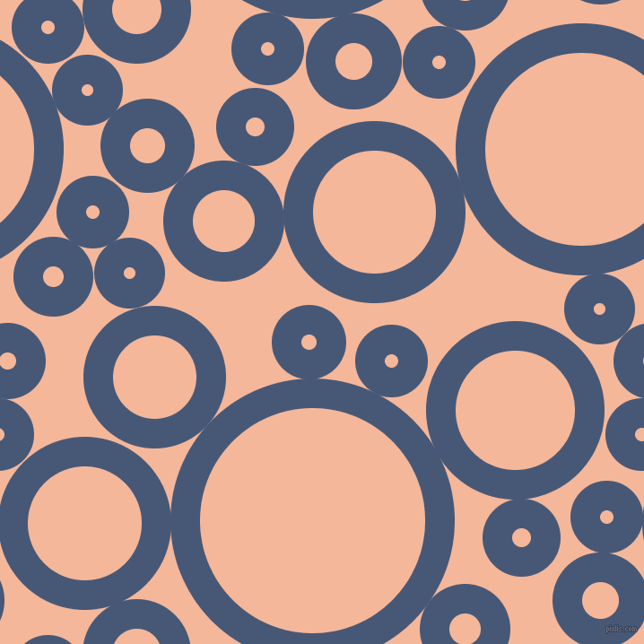 bubbles, circles, sponge, big, medium, small, 33 pixel line width, Chambray and Mandys Pink circles bubbles sponge soap seamless tileable