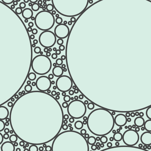 bubbles, circles, sponge, big, medium, small, 5 pixel line width, Charcoal and White Ice circles bubbles sponge soap seamless tileable