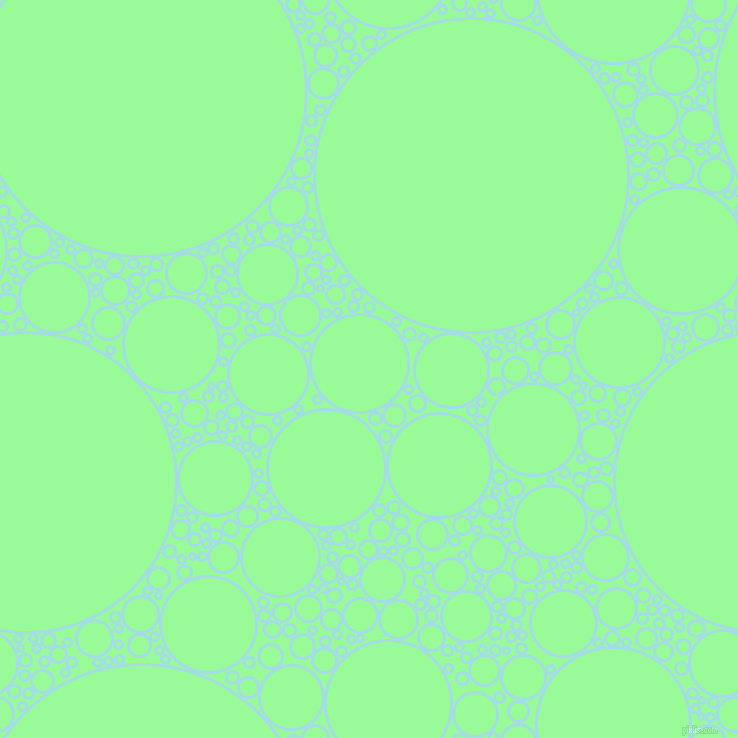 bubbles, circles, sponge, big, medium, small, 3 pixel line width, Charlotte and Pale Green circles bubbles sponge soap seamless tileable