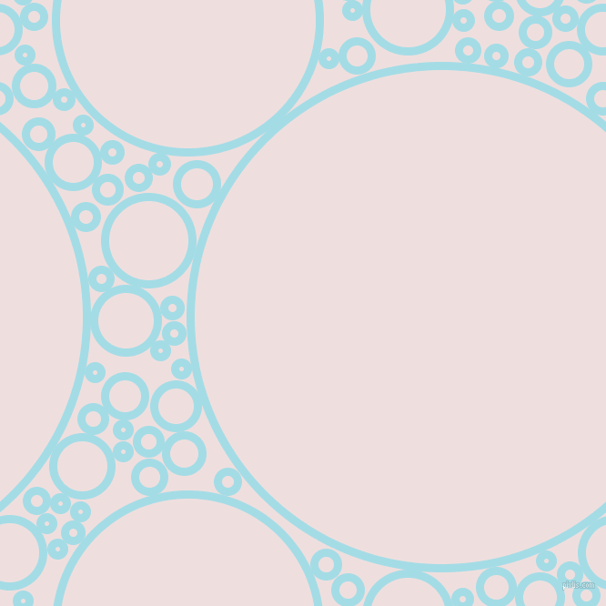 bubbles, circles, sponge, big, medium, small, 9 pixel line width, Charlotte and Soft Peach circles bubbles sponge soap seamless tileable