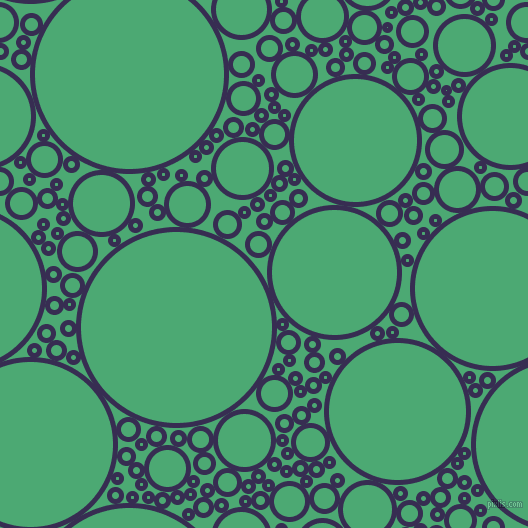 bubbles, circles, sponge, big, medium, small, 5 pixel line width, Cherry Pie and Ocean Green circles bubbles sponge soap seamless tileable