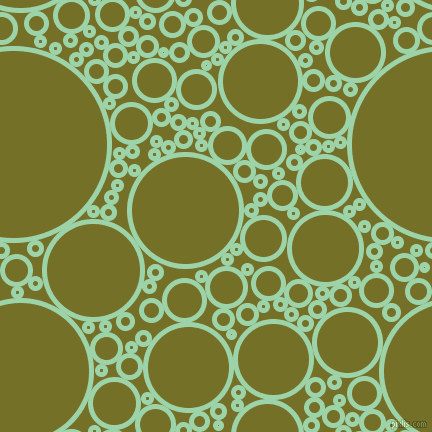 bubbles, circles, sponge, big, medium, small, 5 pixel line width, Chinook and Olivetone circles bubbles sponge soap seamless tileable