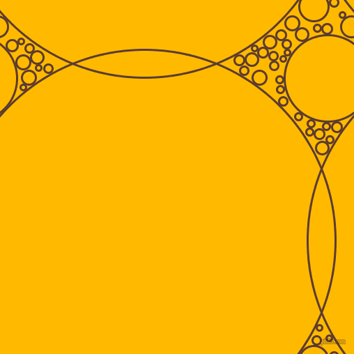 bubbles, circles, sponge, big, medium, small, 3 pixel line width, Cioccolato and Selective Yellow circles bubbles sponge soap seamless tileable