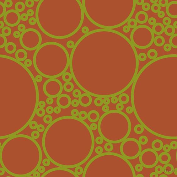 bubbles, circles, sponge, big, medium, small, 9 pixel line width, Citron and Rose Of Sharon circles bubbles sponge soap seamless tileable