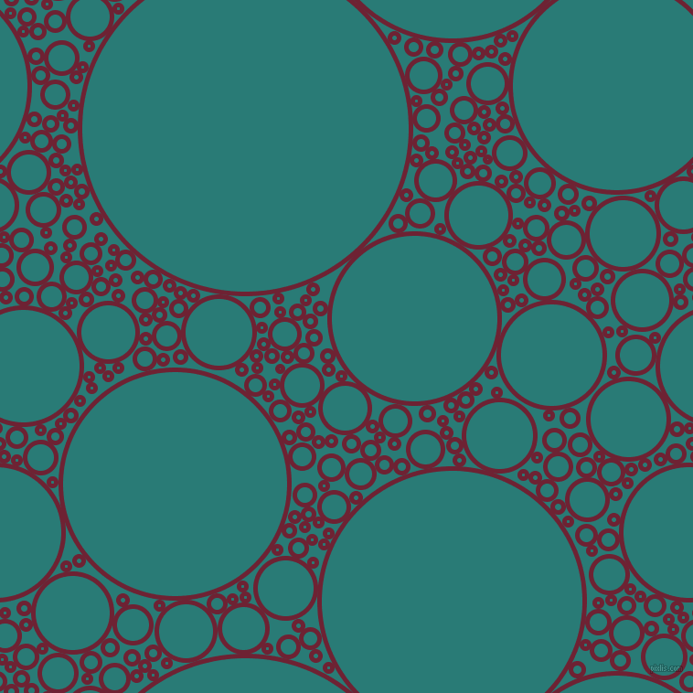 bubbles, circles, sponge, big, medium, small, 5 pixel line width, Claret and Elm circles bubbles sponge soap seamless tileable
