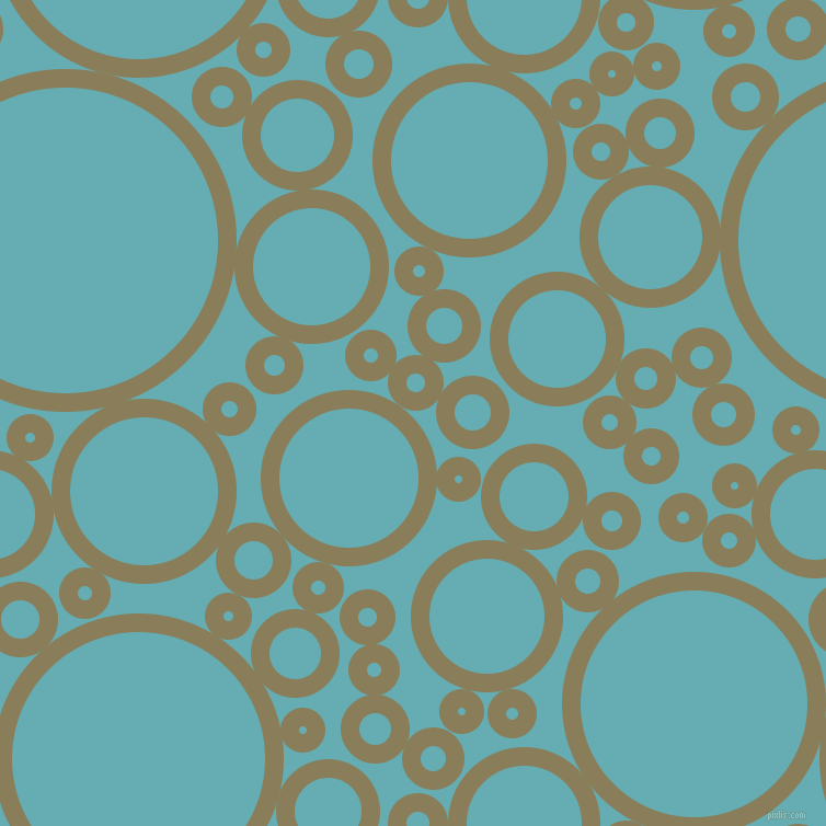 bubbles, circles, sponge, big, medium, small, 17 pixel line width, Clay Creek and Fountain Blue circles bubbles sponge soap seamless tileable