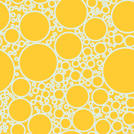 bubbles, circles, sponge, big, medium, small, 5 pixel line width, Clear Day and Sunglow circles bubbles sponge soap seamless tileable