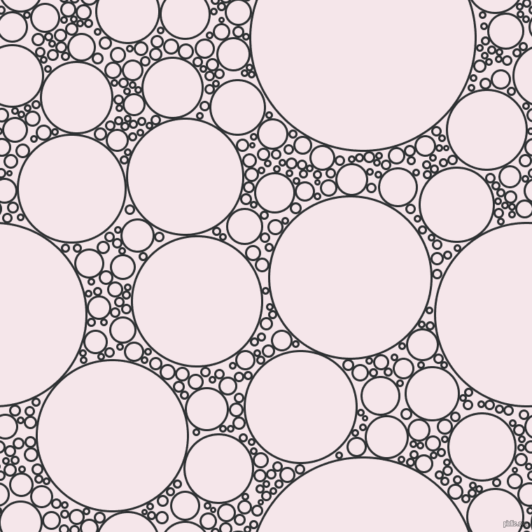 bubbles, circles, sponge, big, medium, small, 3 pixel line width, Cod Grey and Amour circles bubbles sponge soap seamless tileable