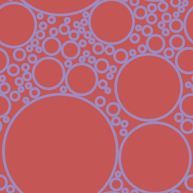 bubbles, circles, sponge, big, medium, small, 9 pixel line width, Cold Purple and Fuzzy Wuzzy Brown circles bubbles sponge soap seamless tileable