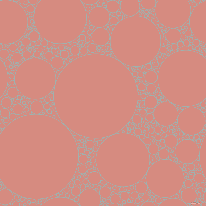bubbles, circles, sponge, big, medium, small, 2 pixel line width, Conch and My Pink circles bubbles sponge soap seamless tileable