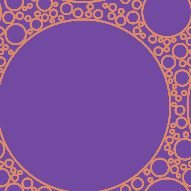 bubbles, circles, sponge, big, medium, small, 9 pixel line width, Copper and Studio circles bubbles sponge soap seamless tileable