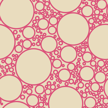 bubbles, circles, sponge, big, medium, small, 5 pixel line width, Cranberry and Double Pearl Lusta circles bubbles sponge soap seamless tileable
