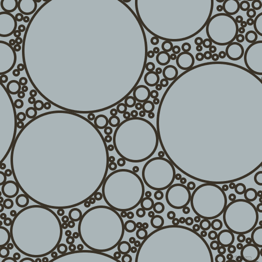 bubbles, circles, sponge, big, medium, small, 5 pixel line width, Creole and Casper circles bubbles sponge soap seamless tileable