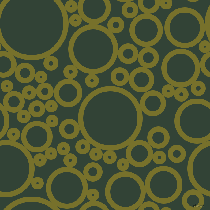 bubbles, circles, sponge, big, medium, small, 17 pixel line width, Crete and Timber Green circles bubbles sponge soap seamless tileable