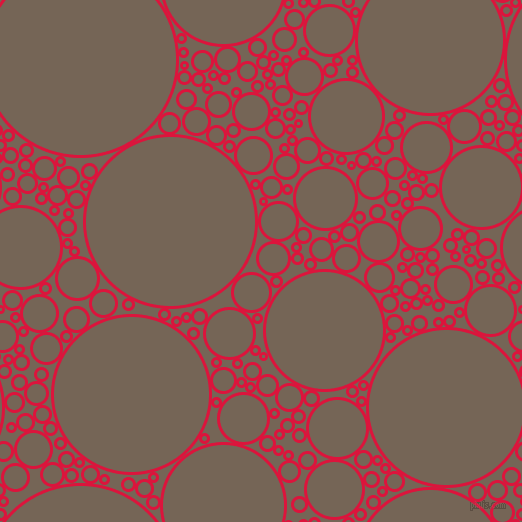 bubbles, circles, sponge, big, medium, small, 3 pixel line width, Crimson and Pine Cone circles bubbles sponge soap seamless tileable