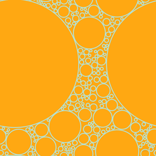 bubbles, circles, sponge, big, medium, small, 3 pixel line width, Cruise and Dark Tangerine circles bubbles sponge soap seamless tileable