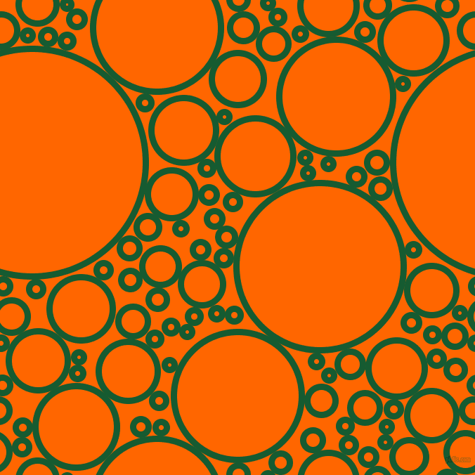 bubbles, circles, sponge, big, medium, small, 9 pixel line width, Crusoe and Safety Orange circles bubbles sponge soap seamless tileable