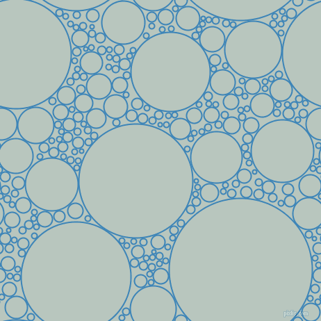 bubbles, circles, sponge, big, medium, small, 2 pixel line width, Curious Blue and Nebula circles bubbles sponge soap seamless tileable