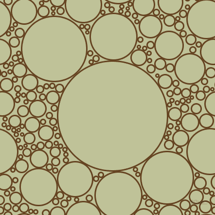 bubbles, circles, sponge, big, medium, small, 3 pixel line width, Dark Brown and Green Mist circles bubbles sponge soap seamless tileable