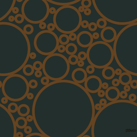 bubbles, circles, sponge, big, medium, small, 9 pixel line width, Dark Brown and Racing Green circles bubbles sponge soap seamless tileable