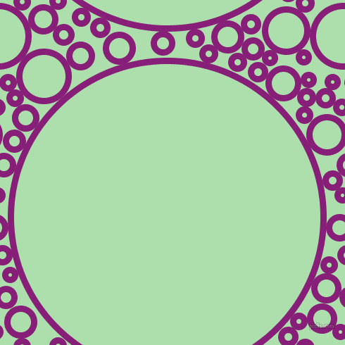 bubbles, circles, sponge, big, medium, small, 9 pixel line width, Dark Purple and Moss Green circles bubbles sponge soap seamless tileable