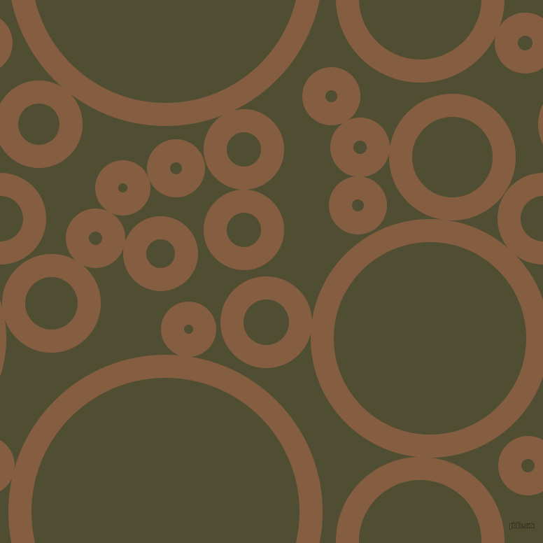 bubbles, circles, sponge, big, medium, small, 33 pixel line width, Dark Wood and Camouflage circles bubbles sponge soap seamless tileable