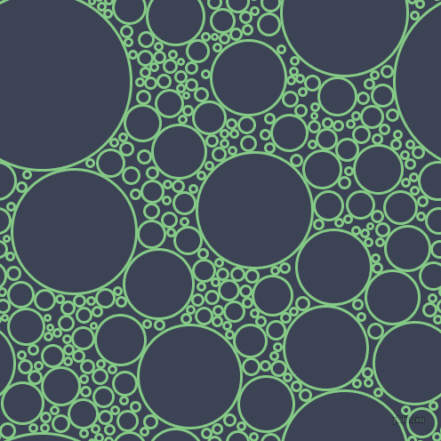 bubbles, circles, sponge, big, medium, small, 3 pixel line width, De York and Blue Zodiac circles bubbles sponge soap seamless tileable