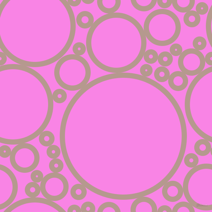 bubbles, circles, sponge, big, medium, small, 17 pixel line width, Del Rio and Pale Magenta circles bubbles sponge soap seamless tileable