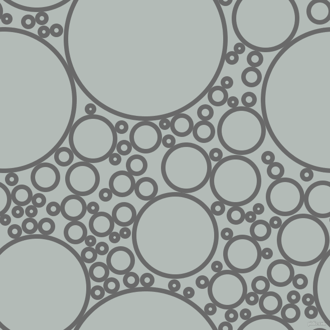 bubbles, circles, sponge, big, medium, small, 9 pixel line width, Dim Gray and Loblolly circles bubbles sponge soap seamless tileable