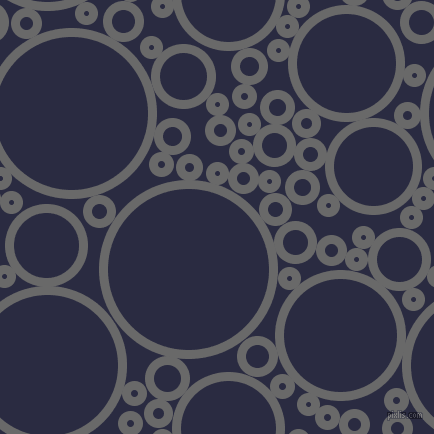 bubbles, circles, sponge, big, medium, small, 9 pixel line width, Dim Gray and Valhalla circles bubbles sponge soap seamless tileable