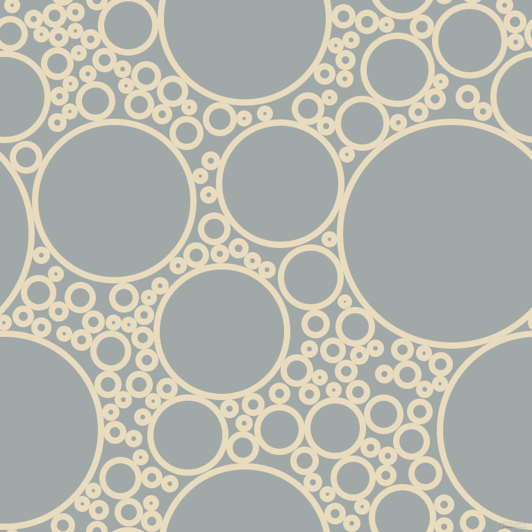 bubbles, circles, sponge, big, medium, small, 9 pixel line width, Double Pearl Lusta and Hit Grey circles bubbles sponge soap seamless tileable