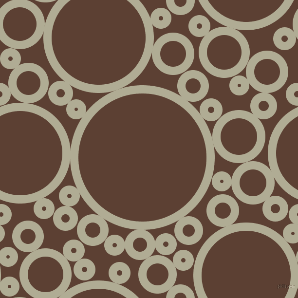 bubbles, circles, sponge, big, medium, small, 17 pixel line width, Eagle and Very Dark Brown circles bubbles sponge soap seamless tileable