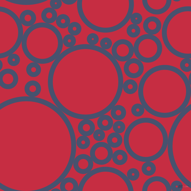 bubbles, circles, sponge, big, medium, small, 17 pixel line width, East Bay and Brick Red circles bubbles sponge soap seamless tileable