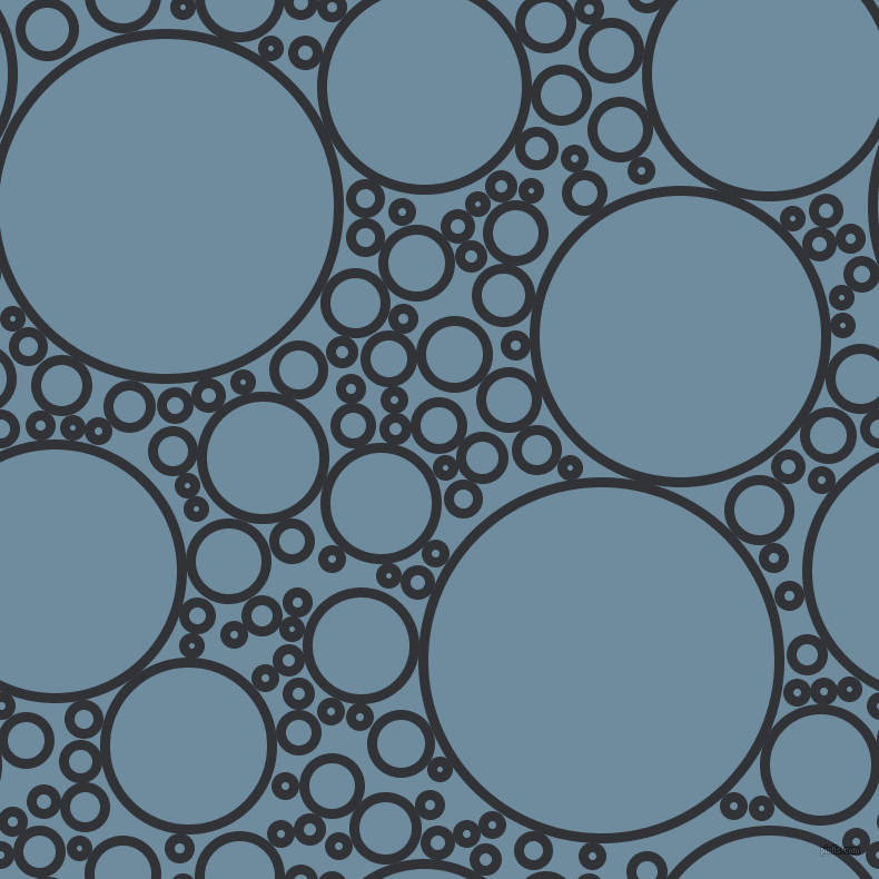 bubbles, circles, sponge, big, medium, small, 9 pixel line width, Ebony and Bermuda Grey circles bubbles sponge soap seamless tileable