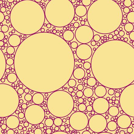 bubbles, circles, sponge, big, medium, small, 2 pixel line width, Eggplant and Vis Vis circles bubbles sponge soap seamless tileable
