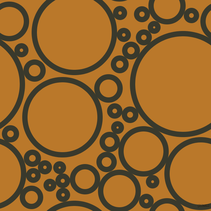 bubbles, circles, sponge, big, medium, small, 17 pixel line width, El Paso and Pirate Gold circles bubbles sponge soap seamless tileable