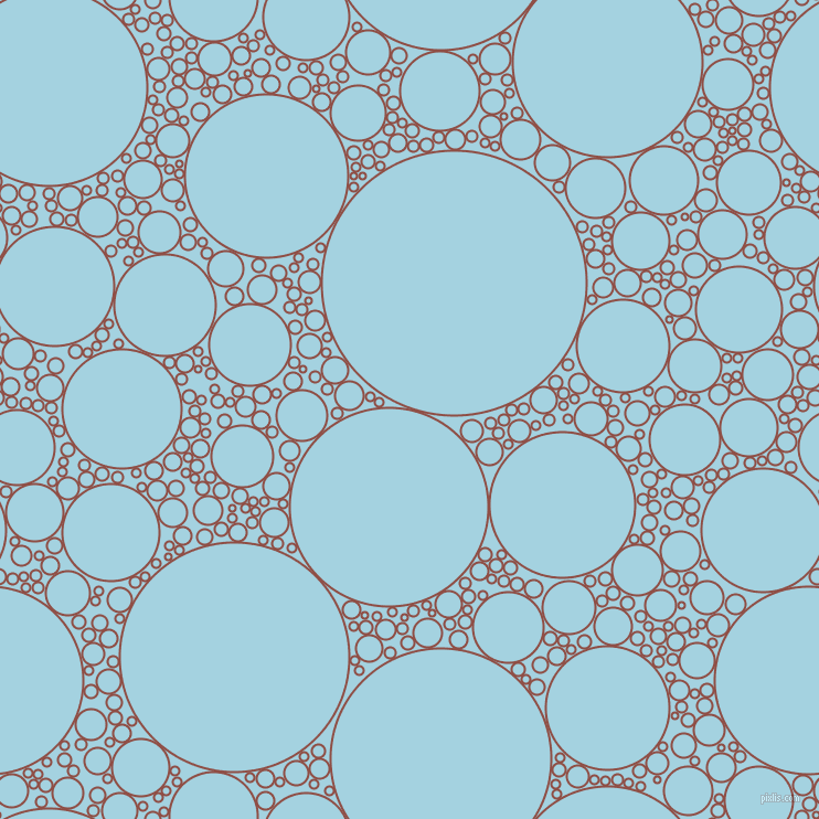 El Salva and French Pass circles bubbles sponge soap seamless tileable
