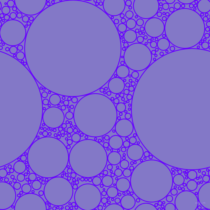 bubbles, circles, sponge, big, medium, small, 3 pixel line width, Electric Indigo and Moody Blue circles bubbles sponge soap seamless tileable