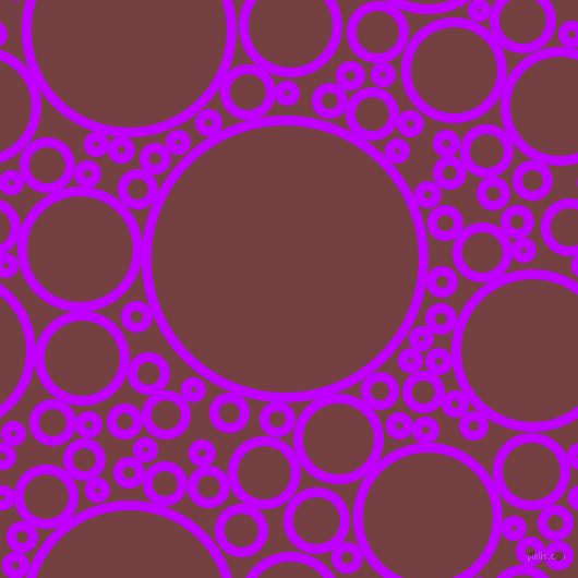 bubbles, circles, sponge, big, medium, small, 9 pixel line width, Electric Purple and Tosca circles bubbles sponge soap seamless tileable