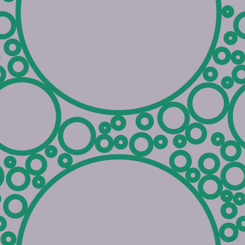 bubbles, circles, sponge, big, medium, small, 17 pixel line width, Elf Green and Chatelle circles bubbles sponge soap seamless tileable