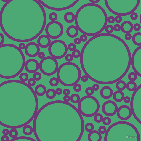 bubbles, circles, sponge, big, medium, small, 9 pixel line width, Eminence and Ocean Green circles bubbles sponge soap seamless tileable