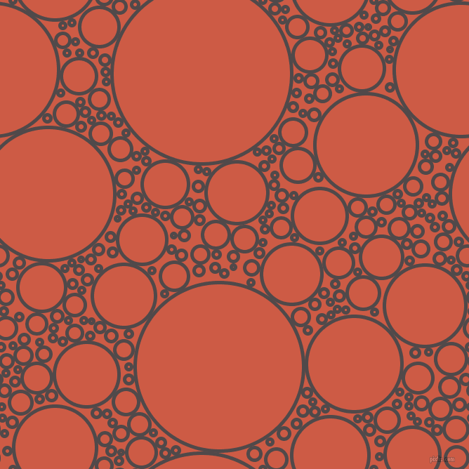 bubbles, circles, sponge, big, medium, small, 5 pixel line widthEmperor and Dark Coral circles bubbles sponge soap seamless tileable