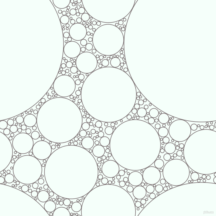bubbles, circles, sponge, big, medium, small, 2 pixel line width, Empress and Mint Cream circles bubbles sponge soap seamless tileable
