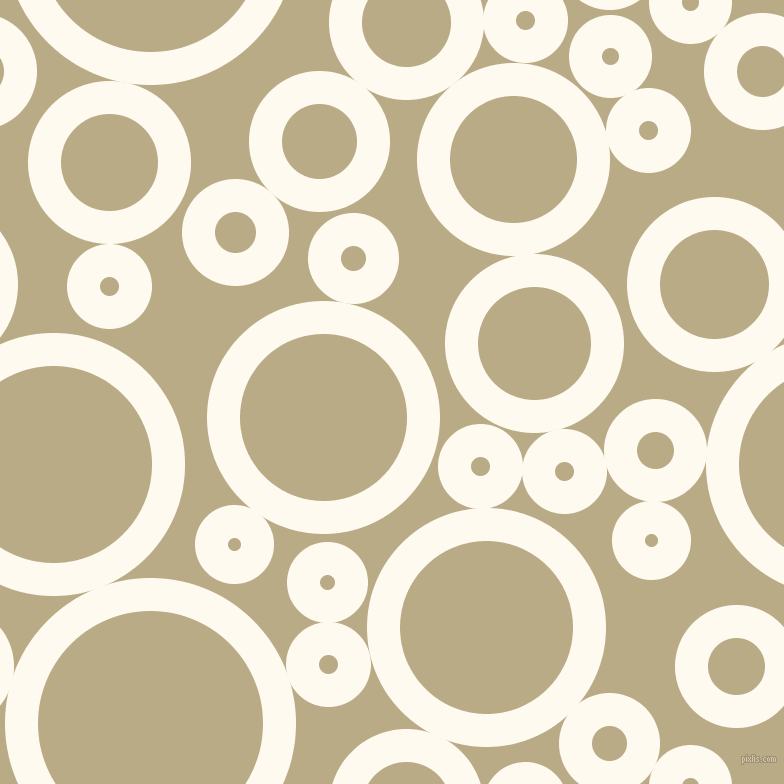 bubbles, circles, sponge, big, medium, small, 33 pixel line width, Floral White and Pavlova circles bubbles sponge soap seamless tileable