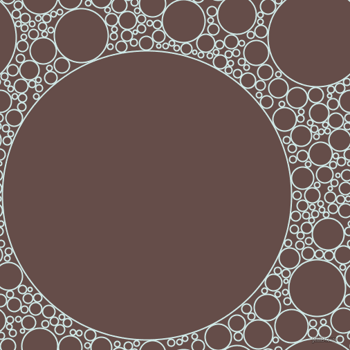 bubbles, circles, sponge, big, medium, small, 2 pixel line width, Foam and Congo Brown circles bubbles sponge soap seamless tileable