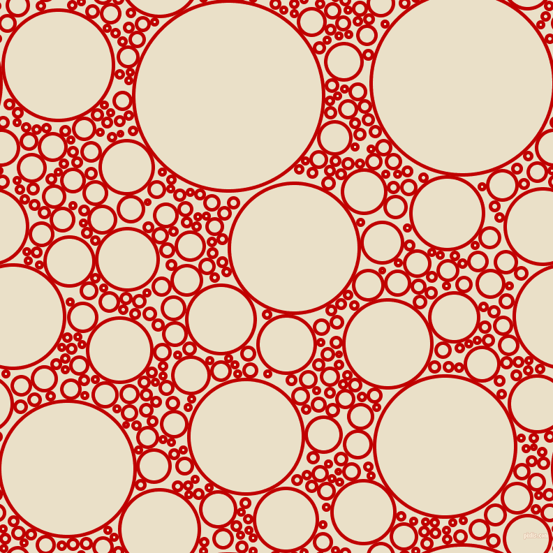 bubbles, circles, sponge, big, medium, small, 5 pixel line width, Free Speech Red and Pearl Lusta circles bubbles sponge soap seamless tileable