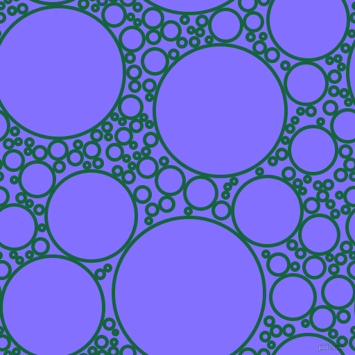 bubbles, circles, sponge, big, medium, small, 5 pixel line width, Fun Green and Light Slate Blue circles bubbles sponge soap seamless tileable