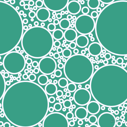 bubbles, circles, sponge, big, medium, small, 5 pixel line width, Ghost White and Gossamer circles bubbles sponge soap seamless tileable