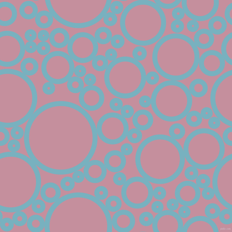 bubbles, circles, sponge, big, medium, small, 17 pixel line width, Glacier and Viola circles bubbles sponge soap seamless tileable