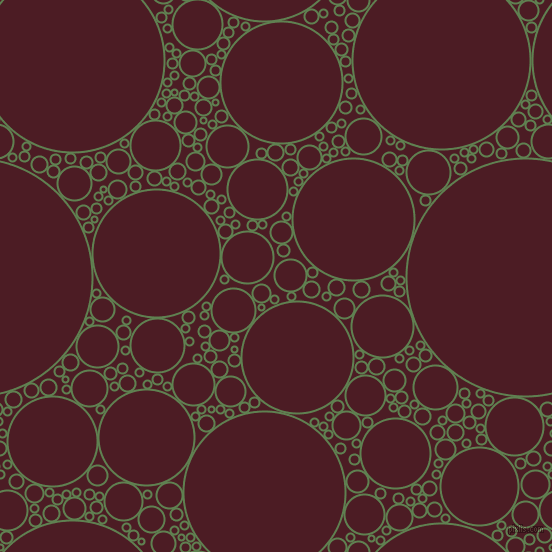 bubbles, circles, sponge, big, medium, small, 2 pixel line width, Glade Green and Bordeaux circles bubbles sponge soap seamless tileable